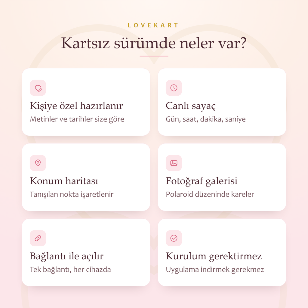 Kişiye Özel Hikâye Sitesi — Kartsız