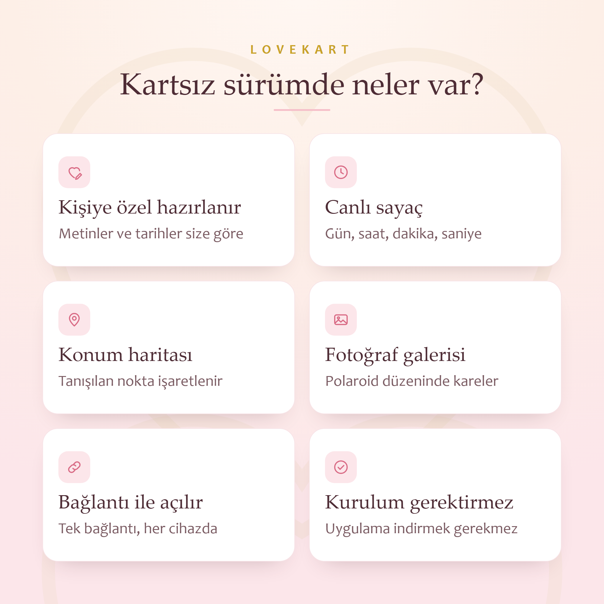 Kişiye Özel Hikâye Sitesi — Kartsız