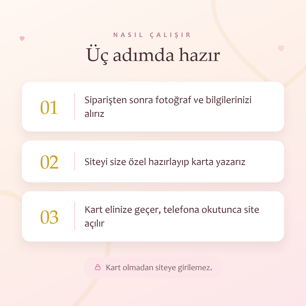 LoveKart — Sevgiliye Özel NFC Hediye Kartı